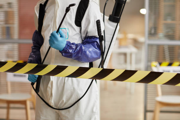 Professional Hoarding Cleanup technician working in Merritt Island, FL